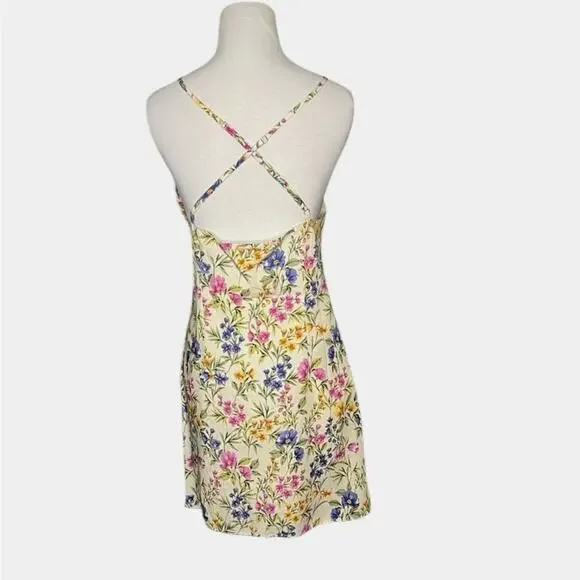 NWOT Women’s En Saison Valeria Floral Print Mini Dress – Sz L - Picture 9 of 12